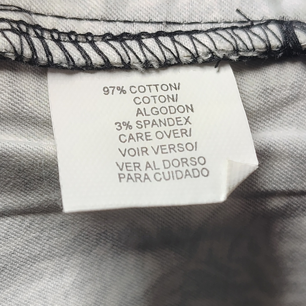 Anne Klein Lion Logo Pants Size 16 NWT Black White Straight Leg - Picture 7 of 12
